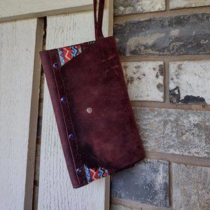 Custom leather wallet